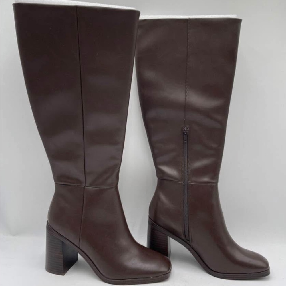 Dolce Vita Women's FLAPPER Knee High Boots Brown Size 9
